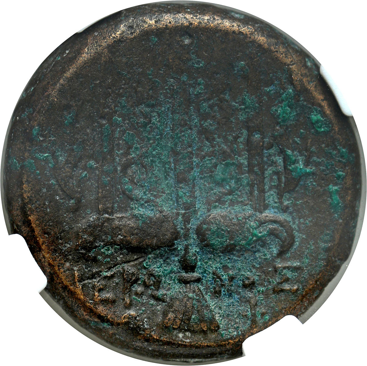 Grecja, Sycylia, AE 19 Hieron II 275 - 215 r. p. n. e., Syrakuzy